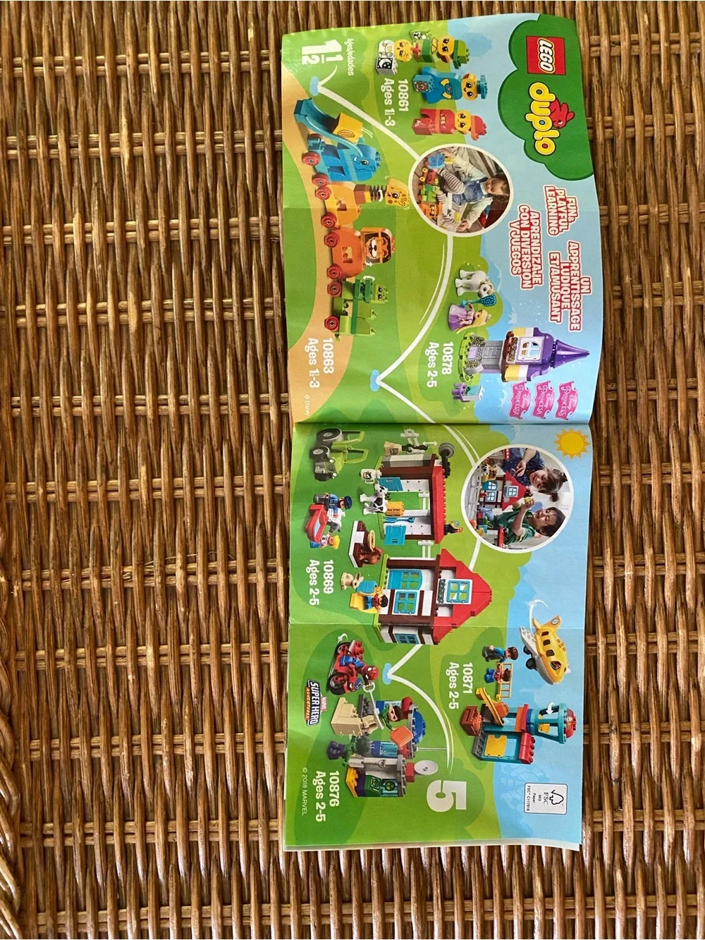 LEGO Duplo 10870 Farm Animals Set - Complete w/ Instruction Booklet